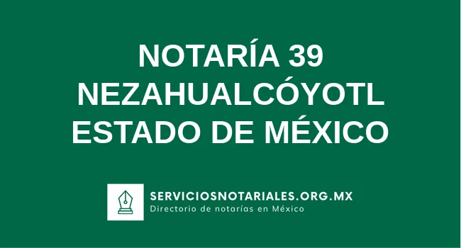 Notaría 39 de 