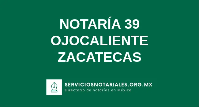 Notaría 39 de localidades(localidad) localidades(estado)