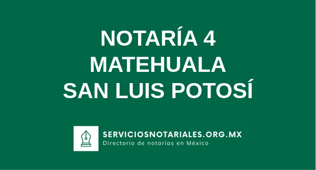 Notaría 4 de 