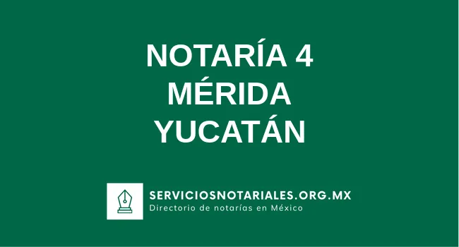 Notaría 4 de 