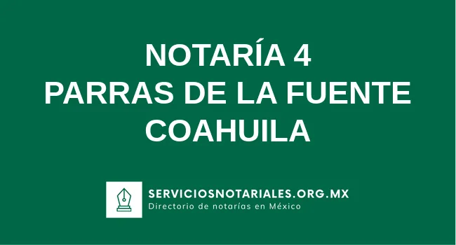 Notaría 4 de Cd. Madero Tamaulipas