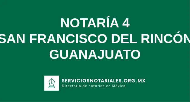 Notaría 4 de 