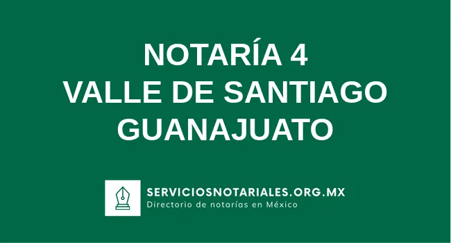 Notaría 4 de 