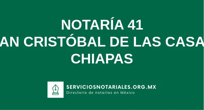 Notaría 41 de Tepeapulco Hidalgo
