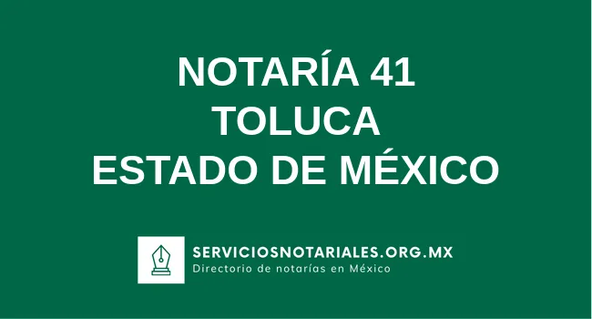Notaría 41 de 