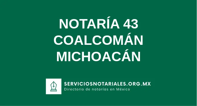 Notaría 43 de 