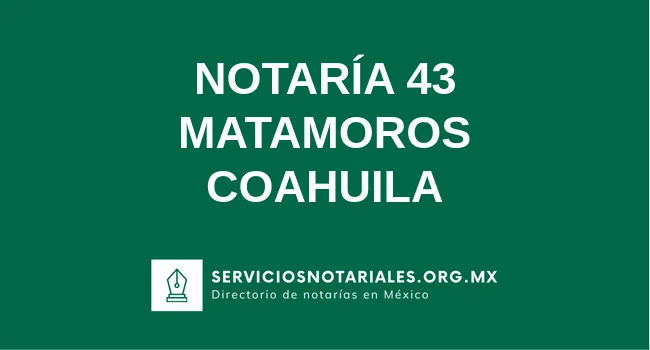 Notaría 43 de Empalme Sonora