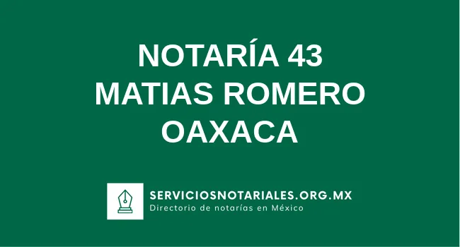 Notaría 43 de