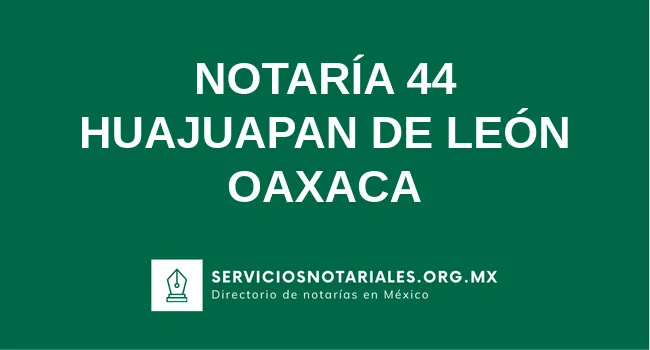 Notaría 44 de