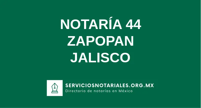 Notaría 44 de localidades(localidad) localidades(estado)