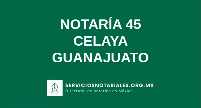 Notaría 45 de 