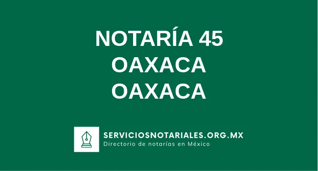 Notaría 45 de