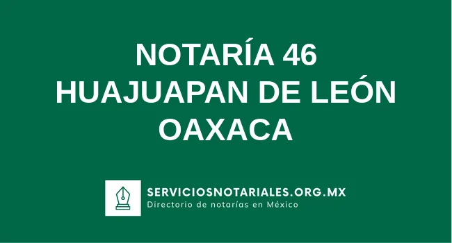 Notaría 46 de