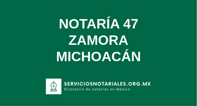Notaría 47 de 