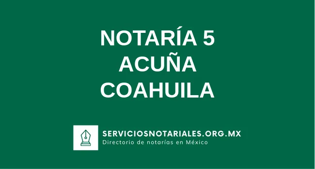 Notaría 5 de Navolato Sinaloa