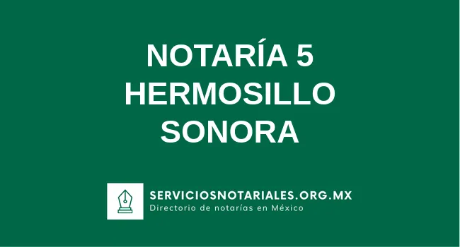 Notaría 5 de 