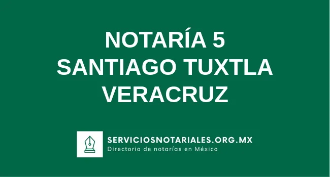 Notaría 5 de localidades(localidad) localidades(estado)