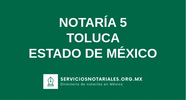 Notaría 5 de 