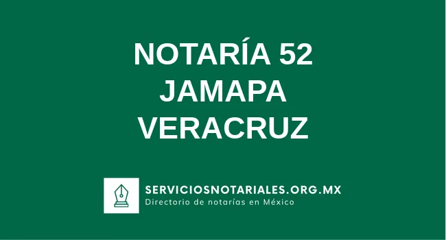 Notaría 52 de localidades(localidad) localidades(estado)