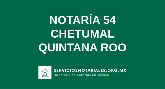 Notaría 54 de 