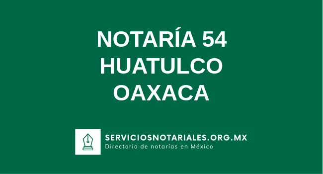 Notaría 54 de
