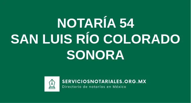 Notaría 54 de 