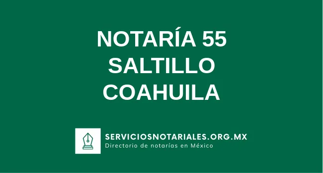 Notaría 55 de