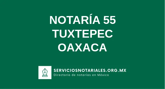 Notaría 55 de