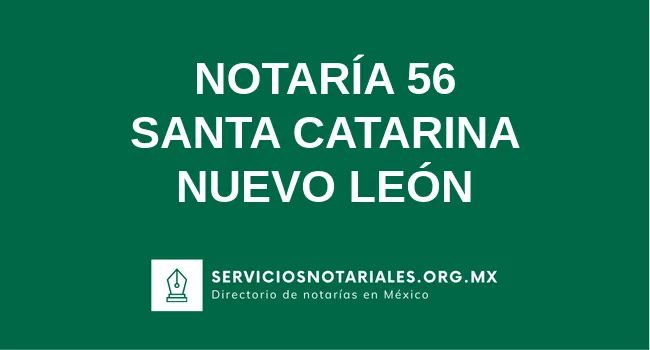 Notaría 56 de