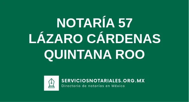 Notaría 57 de 