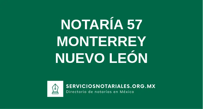 Notaría 57 de