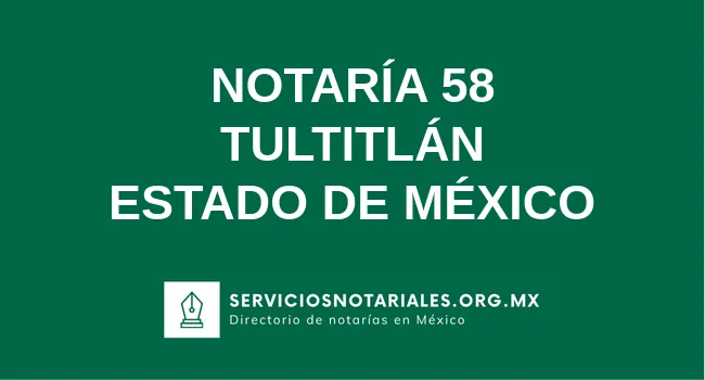 Notaría 58 de