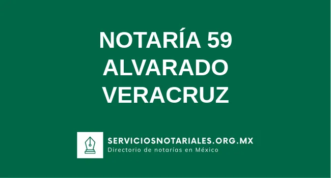 Notaría 59 de localidades(localidad) localidades(estado)