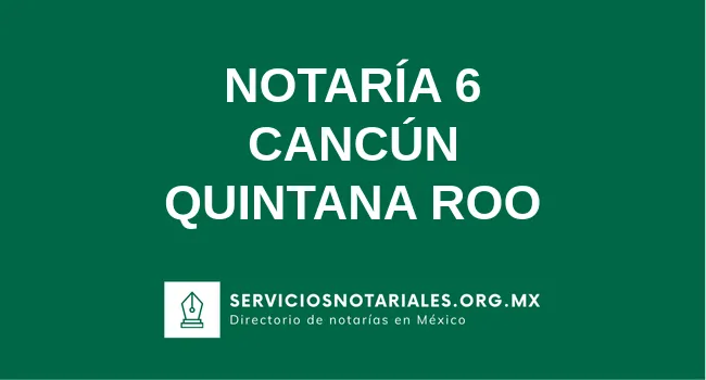 Notaría 6 de