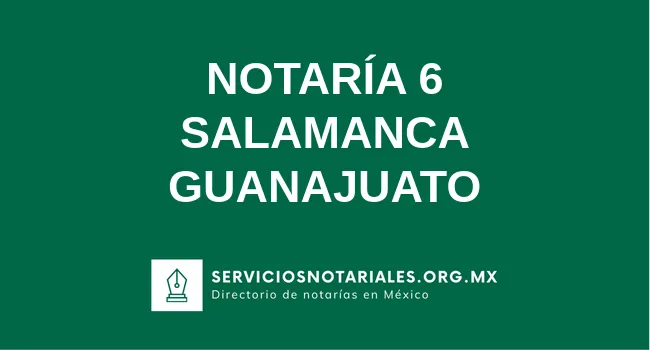 Notaría 6 de 