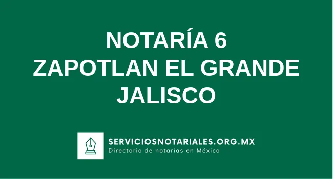 Notaría 6 de localidades(localidad) localidades(estado)