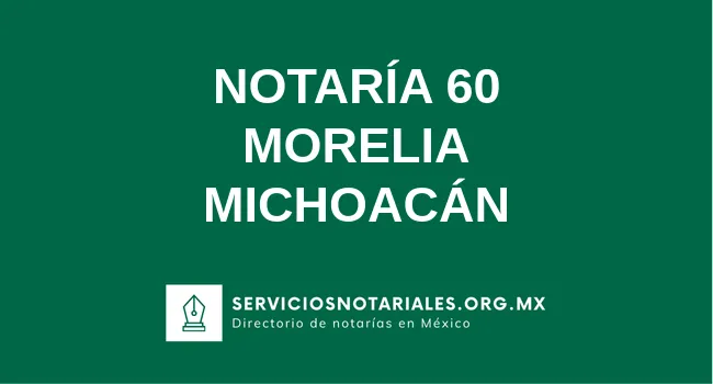 Notaría 60 de