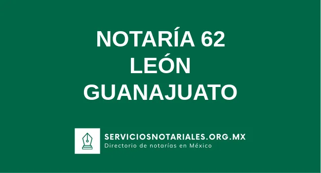 Notaría 62 de