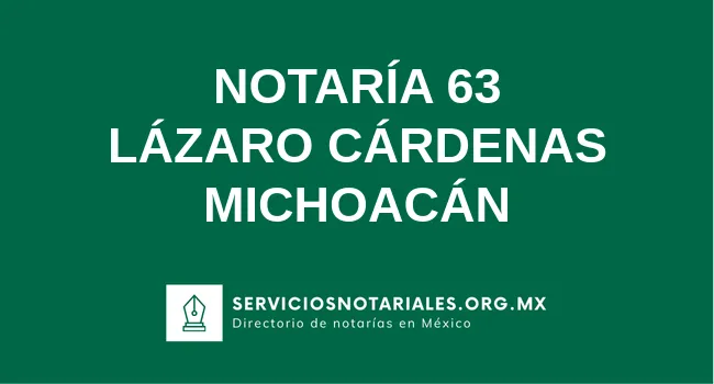 Notaría 63 de 