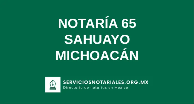 Notaría 65 de