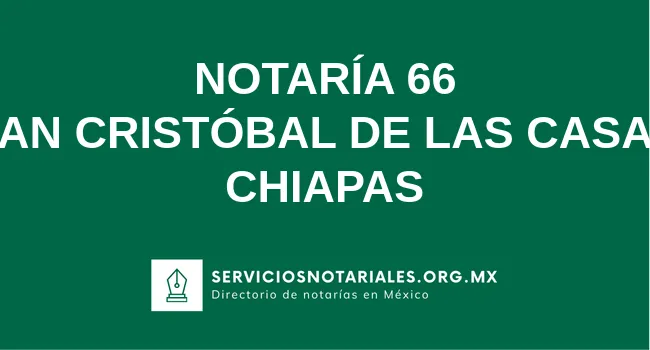 Notaría 66 de Tepeji del Río Hidalgo