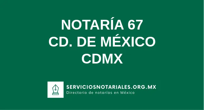 Notaría 67 de 