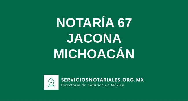 Notaría 67 de 