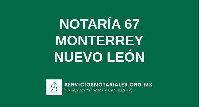 Notaría 67 de 