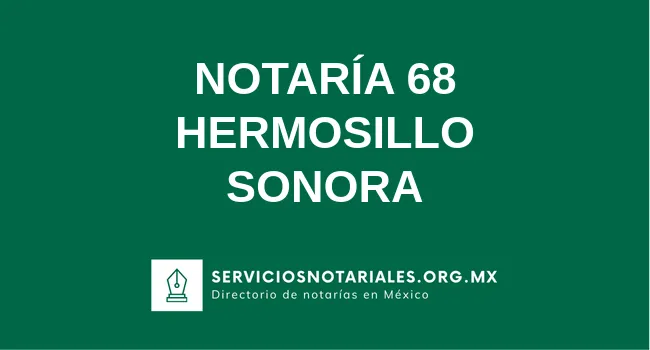 Notaría 68 de