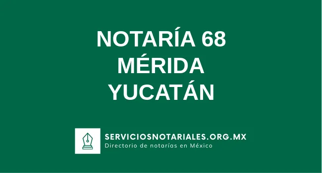 Notaría 68 de
