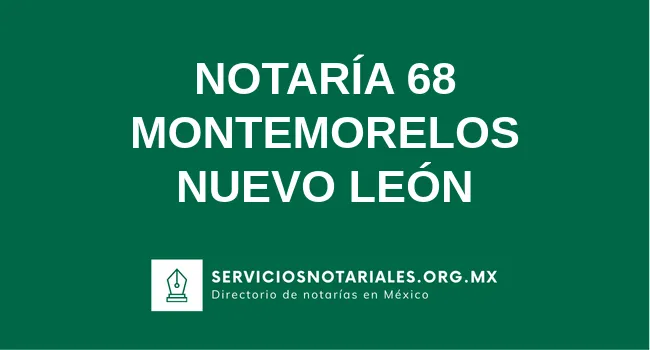 Notaría 68 de 