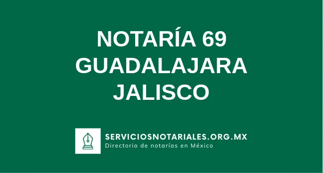 Notaría 69 de localidades(localidad) localidades(estado)