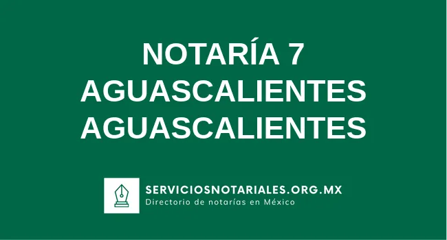 Notaría 7 de localidades(localidad) localidades(estado)