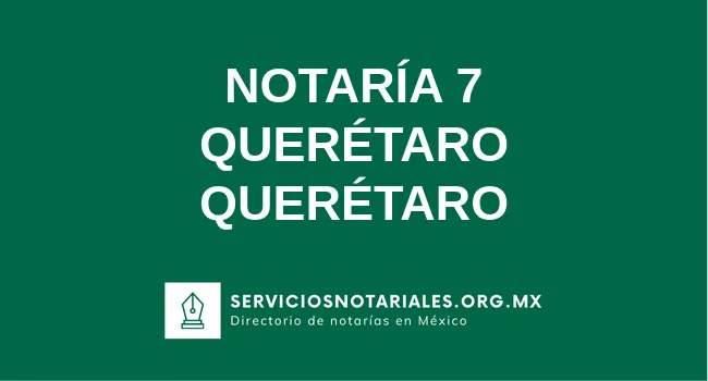 Notaría 7 de 